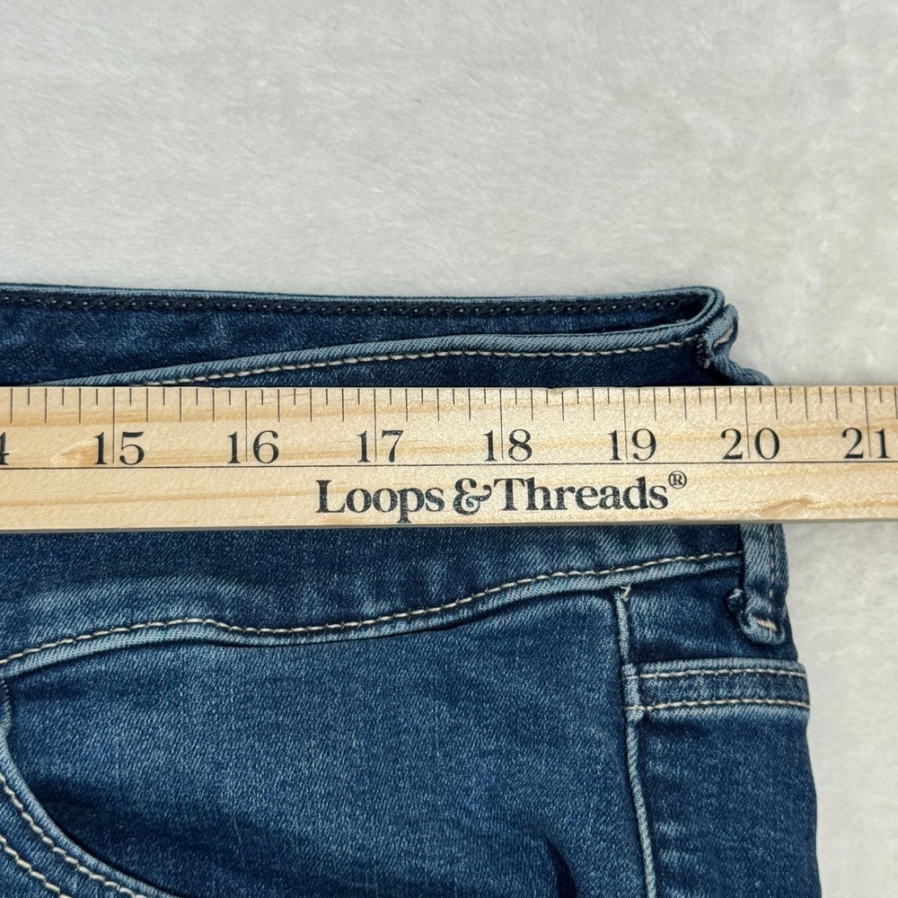 Torrid Jegging Womens 20S Dark Wash Super Soft High Rise Button Skinny Jean - Picture 4 of 13